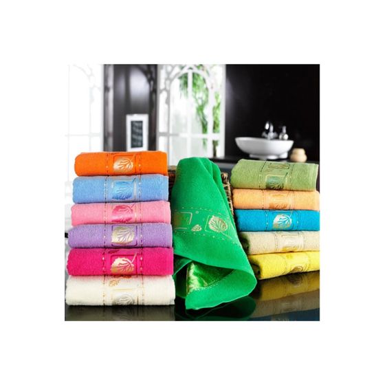 Bulteks Simli Nakışlı Kadife  Havlu 30X50  Desen 2