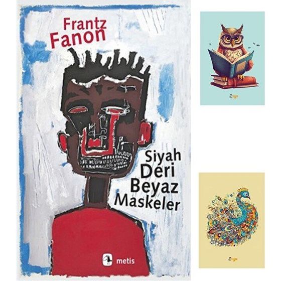 Siyah Deri Beyaz Maskeler