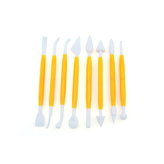 Zenker fondant 44971 – dekorier Asta, plastica,, 4 unità