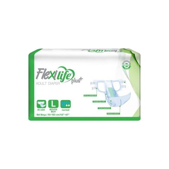 Flexilife Plus Tekstil Y zeyli Bel Bantl Large 30 Adet Yeti kin Hasta flexilife-plus-tekstil-y-zeyli-bel-bantl-large-30-adet-yeti-kin-hasta