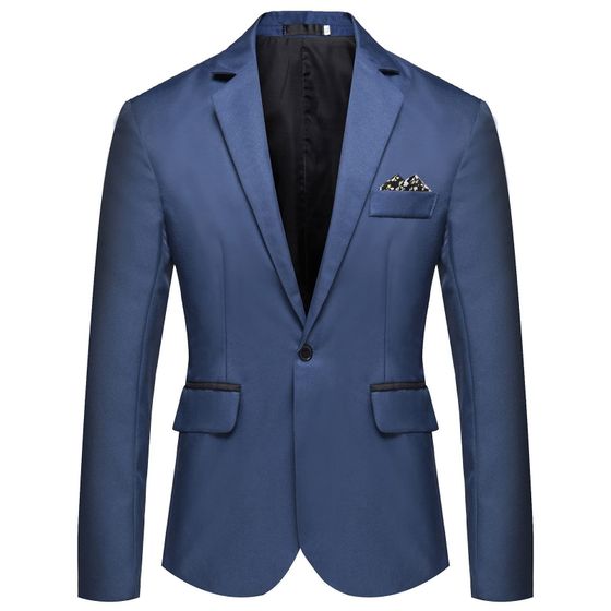 Costume 3 Pièces Homme 2025 - Pantalon Slim, Veste, Gilet - Polyester/élasthanne - Bleu Clair - Mariage, Affaires - 9