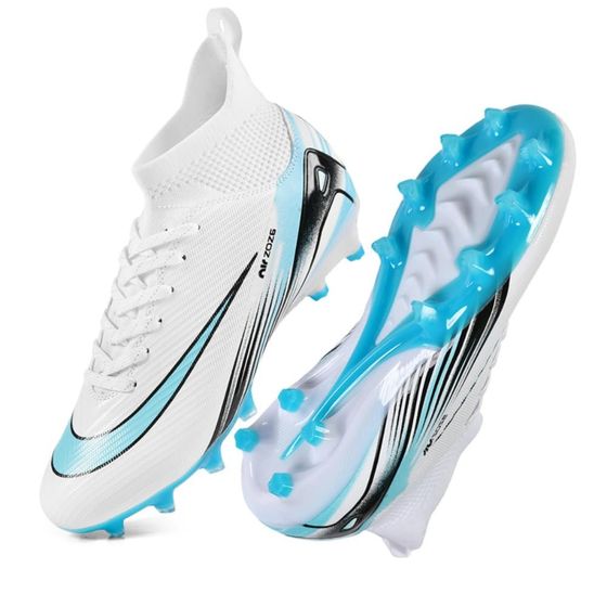 IFIKK Voetbalschoenen met hoge enkels voor heren, AG/TF antislip