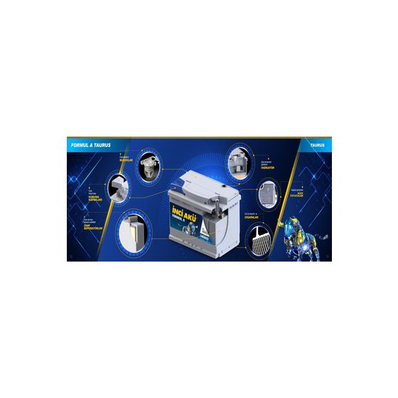 İnci Akü 12V 72 Ah Amper 700A EN Akü Fiyatları
