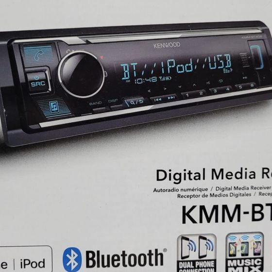 Kenwood KMM-BT408 Bluetooth USB 3 Amfi Çıkışıklı Oto Teyp Fiyatları