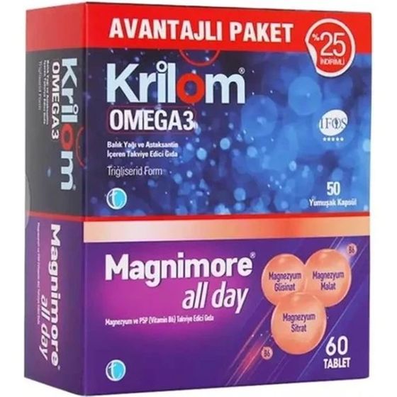 Krilom Omega 3 50 Kaps l Magnimore All Day 60 Tablet Fiyatlar krilom-omega-3-50-kaps-l-magnimore-all-day-60-tablet-fiyatlar