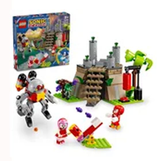 Lego 76998 Sonic Serisi 325 Parça Knuckles ve Usta Zümrüt Tapınağı ...
