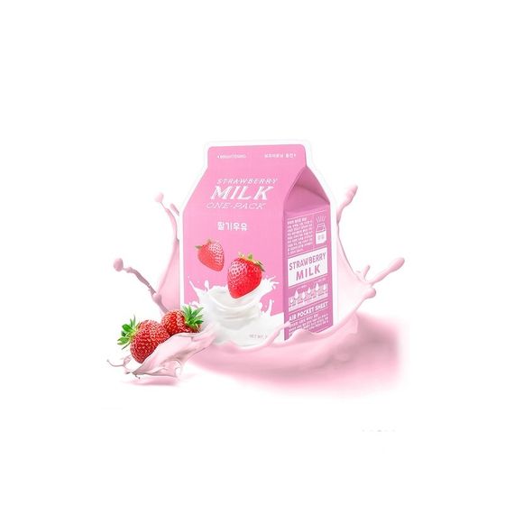 Missha 21 G APIEU Strawberry Milk One Pack Nemlendirici Ka t Maske missha-21-g-apieu-strawberry-milk-one-pack-nemlendirici-ka-t-maske