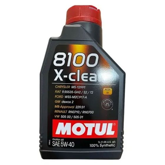 Motul 8100 X-Clean Dexos 2 5W-40 1 lt Motor Yağı Fiyatları