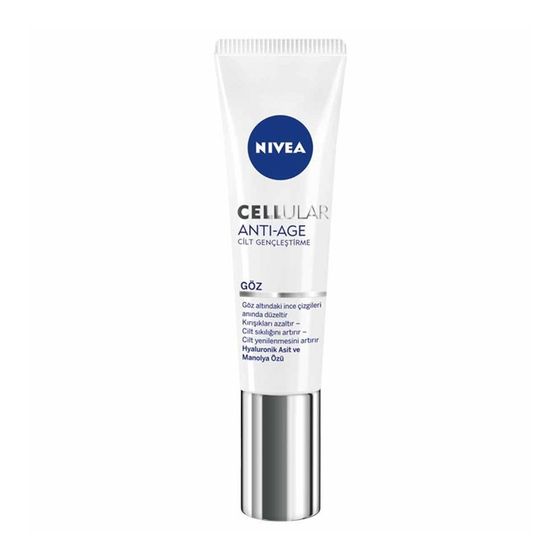 NIVEA Cellular Anti-Age Augenpflege 15 Ml – Reduziert Fältchen & Spendet Intensive Feuchtigkeit
