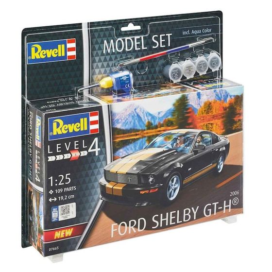 Revell Shelby Mustang GT 350 H – Maquette 1:24 à Peindre, 86 Pièces