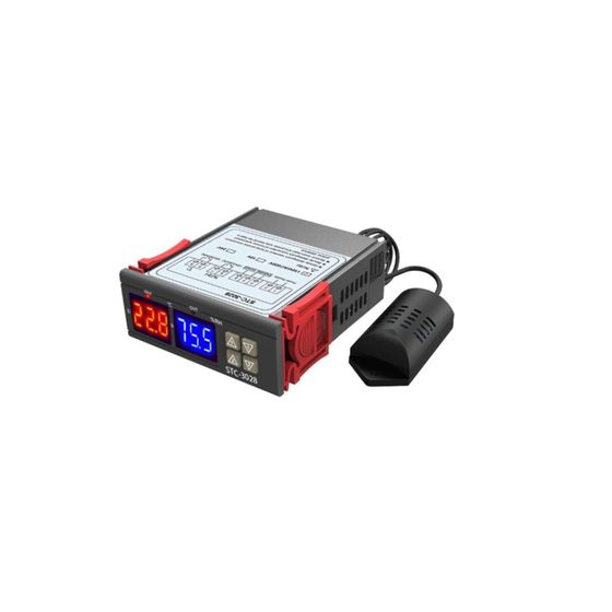 STC STC-3028 Isı ve Nem Termostatı Çift Ekran 220V Termometre Fiyatları ...