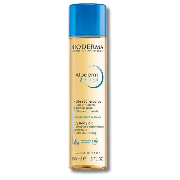 Bioderma Atoderm 2in1 Body Oil 150 ml Çatlak Önleyici Yağ
