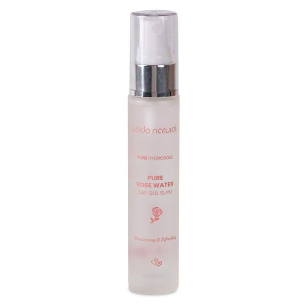 Bade Natural 30 ml Gül Suyu Gözenek Sıkılaştırıcı Aydınlatıcı ve Arındırıcı Doğal ve Saf Tonik