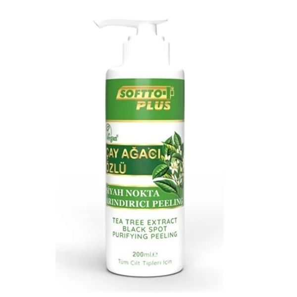 Softto Plus 200 ml Çay Ağacı Özlü Peeling
