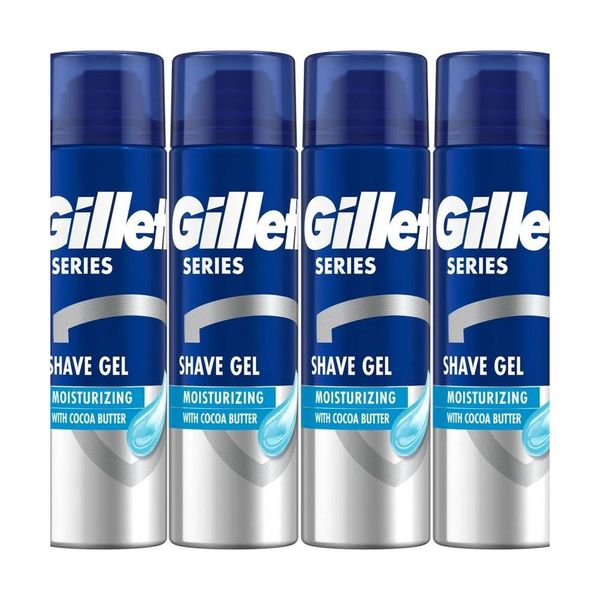 Gillette Series Nemlendirici 4x200 ml Tıraş Jeli