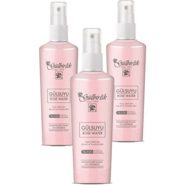Rosense 3x125 ml Gülbirlik Sprey Gül Suyu