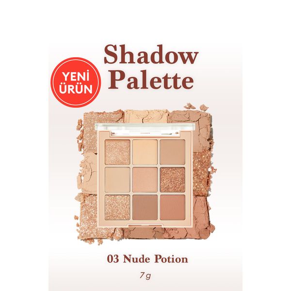 Dasique 03 Nude Potion Shadow Palette