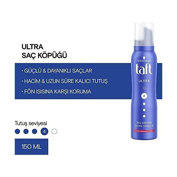 Taft 150 ml Ultra Güçlü Saç Köpüğü