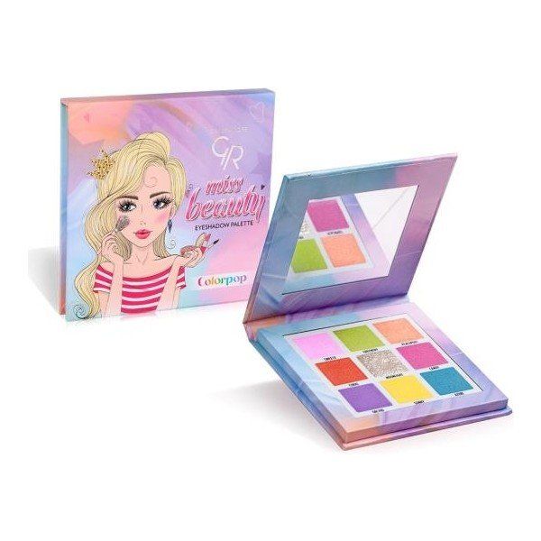 Golden Rose Colorpop Gr Mıss Beauty Eyeshadow Palette 9'lu Far Paleti