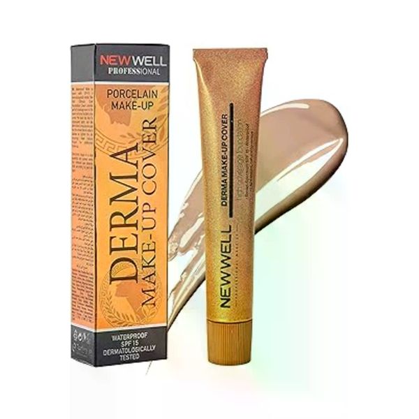 New Well Bronze Derma Make-up Cover Foundation
