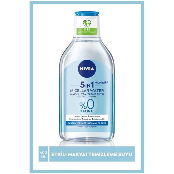 Nivea Micellar 400 ml Makyaj Temizleme Suyu