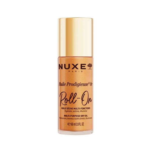 Nuxe Huile Prodigieuse Or Roll-On Altın Parıltılı Çok Amaçlı 60 ml Kuru Yağ