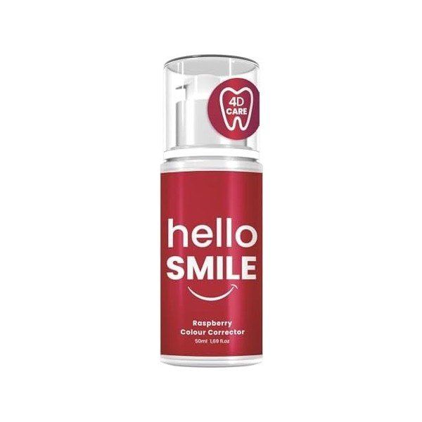 Hello Smile Ahududu Aromalı 50 ml Anında Beyazlatıcı Diş Jeli