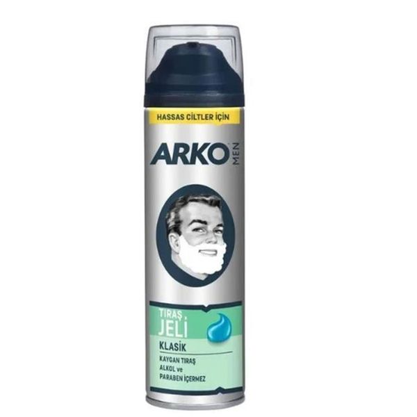 Arko Klasik 200 ml Hassas Ciltler İçin Tıraş Jeli