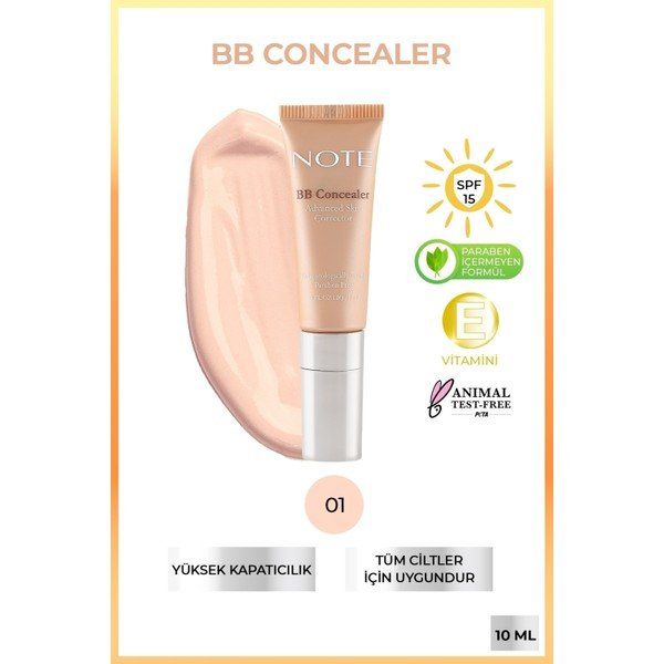 Note Concealer 01 BB Kapatıcı