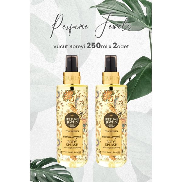 Eyüp Sabri Tuncer 2x250 ml Pj Body Splash Warm Sugar Vücut Spreyi