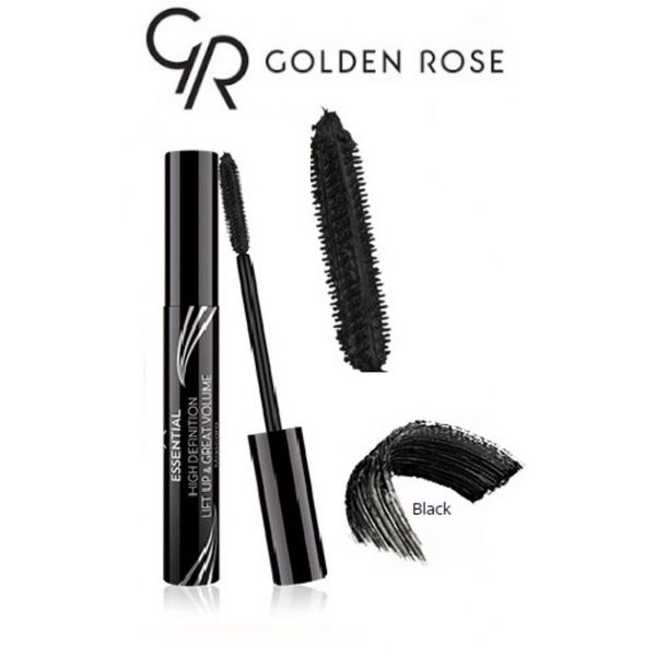 Golden Rose Essential High Definition Liftup & Great Volume Siyah Maskara
