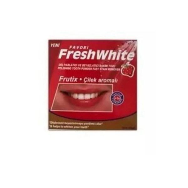 Fresh White Frutix 50 gr Diş Bakım Tozu