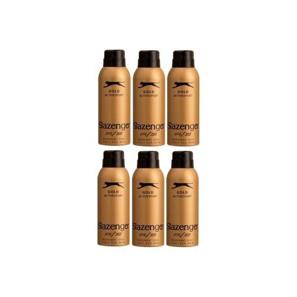 Slazenger Active Sport Gold 6x150 ml Erkek Deodorant