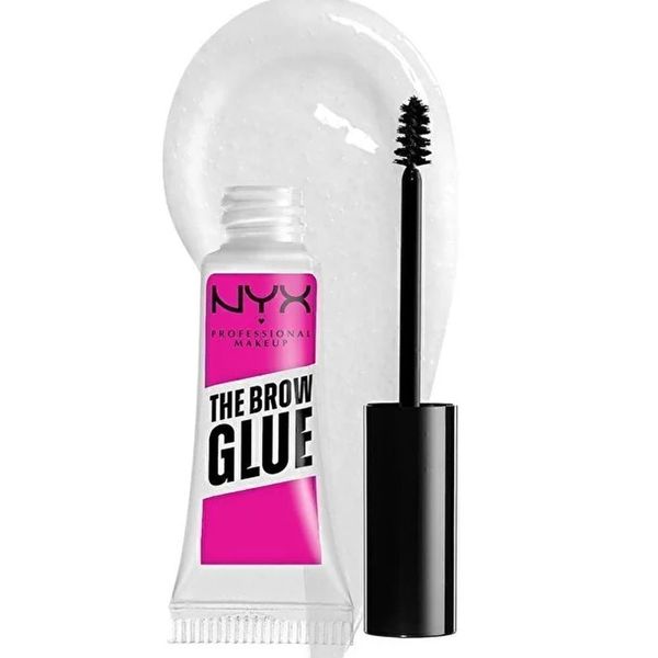 Nyx Professional Makeup Brow Glue Kaş Sabitleyici Şeffaf Maskara