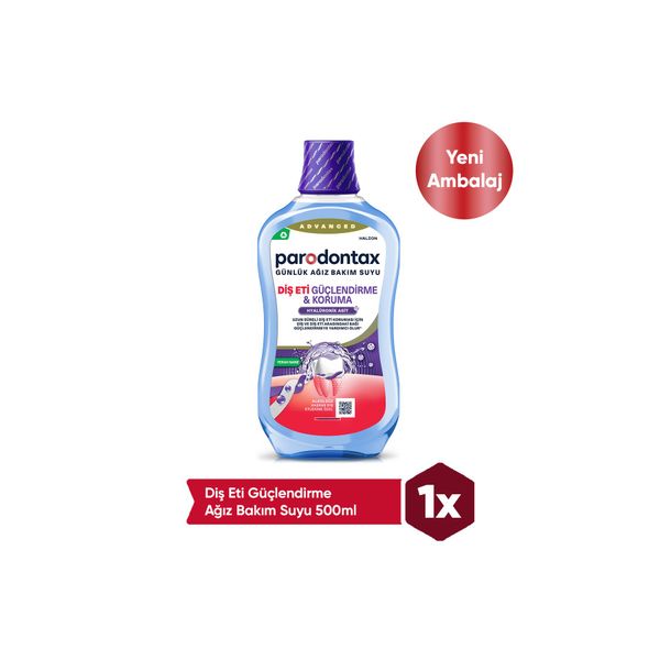 Parodontax 500 ml Diş Eti Güçlendirici ve Koruyucu Ağız Bakım Suyu