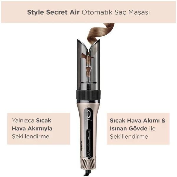 Babyliss C6688E Style Secret Air Auto-Curl Saç Maşası