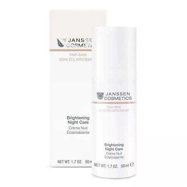 Janssen Cosmetics Brightening Night Care Lekeli Ciltler İçin 50 ml Gece Kremi