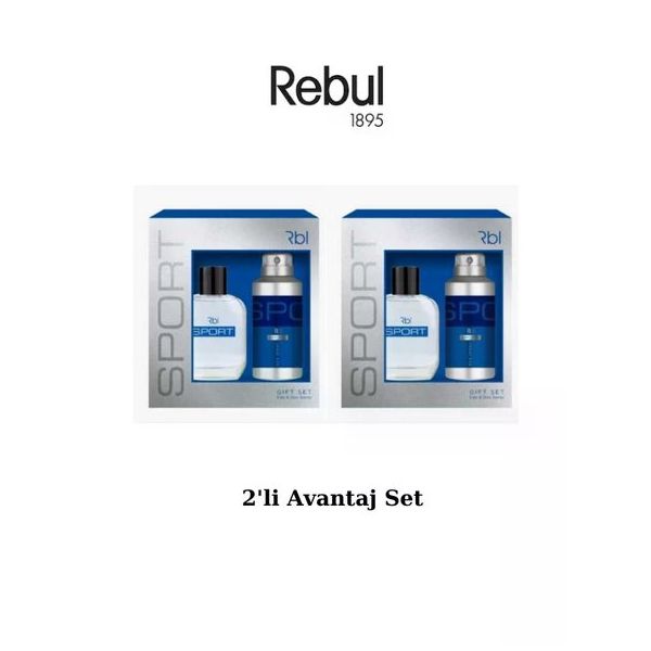 Rebul Rbl Sport Edt 150 ml Parfum ve 50 ml Erkek Deodorant