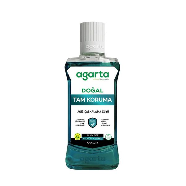 Agarta Doğal Tam Koruma Alkolsüz 4x500 ml Ağız Bakım Suyu