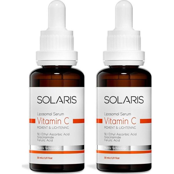 Solaris 2x30 ml Leke Karşıtı C Vitamini Cilt Serumu