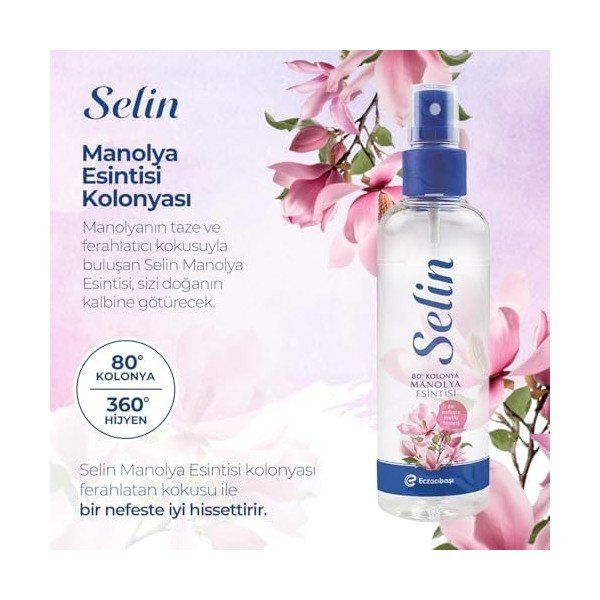 Selin Manolya Esintisi 100 ml Kolonya