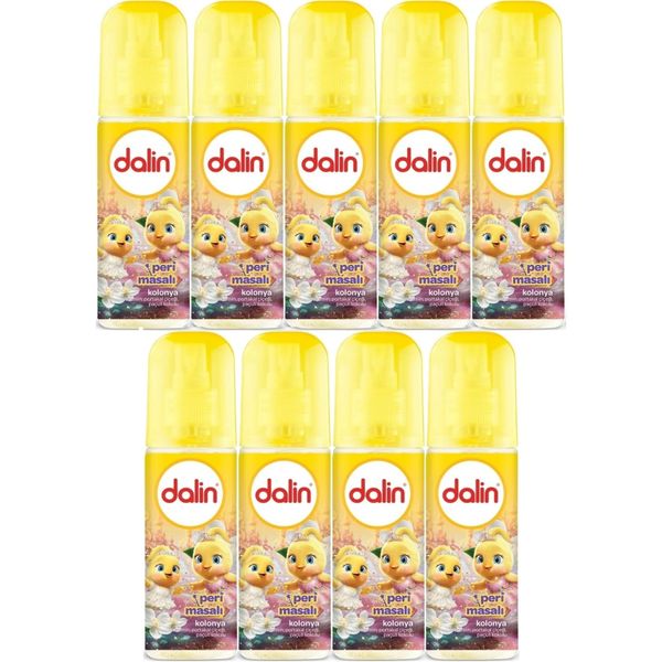 Dalin Peri Masalı Yasemin Portakal Çiceği Paçuli Kokulu 9'lu 150 ml Bebek Kolonyası