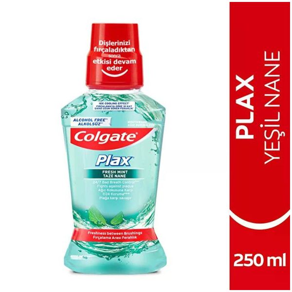 Colgate 4x250 ml Plax Taze Nane Ağız Bakım Suyu