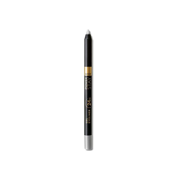 Avon Power Stay Silver Shimmer Jel Eyeliner
