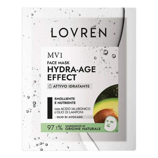 Lovren Mv1 Hydra-Age Effect Face Mask Kağıt Yüz Maskesi