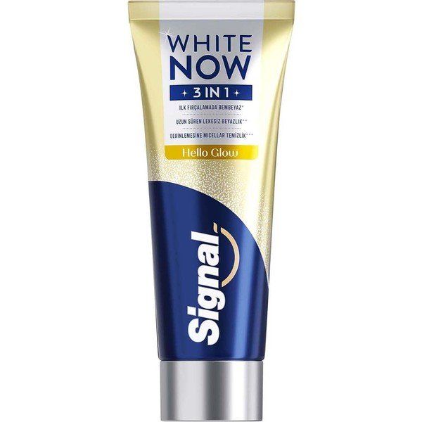 Signal Hello Glow White Now 75 ml 3in1 Ekstra Işıltı Diş Macunu
