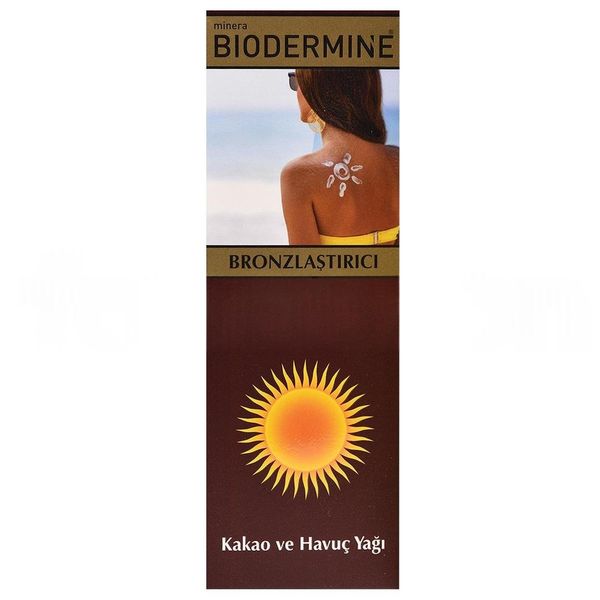 Biodermine Bronzlaştırıcı 100 ml Güneş Bakım Yağı