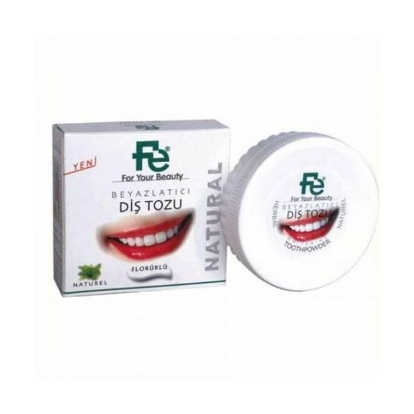 Fe Florürlü Beyazlatıcı Diş Tozu - 50Gr