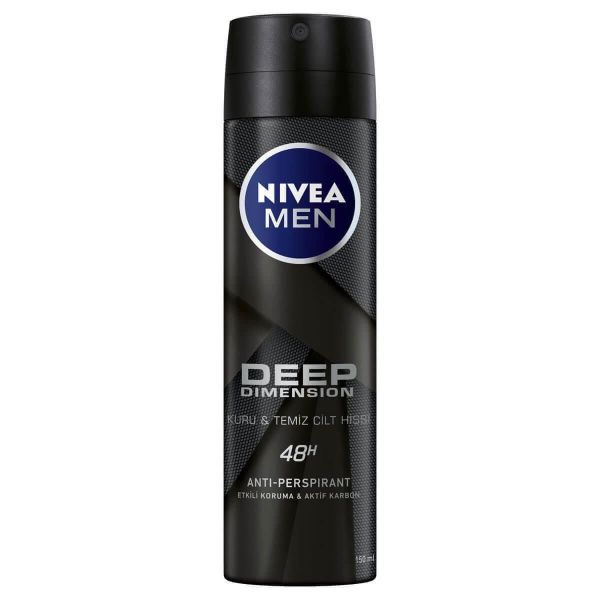 Nivea Deep Dimension 150 ml Erkek Deodorant