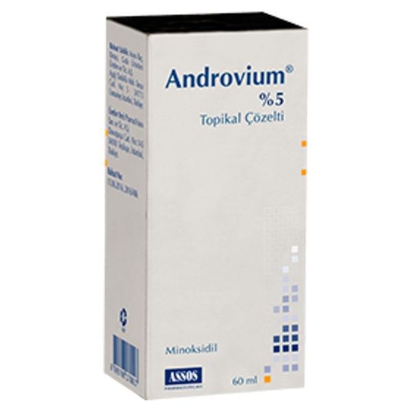 Assos Androvium %5 Topikal Çözelti 60 ml Saç Bakım Spreyi